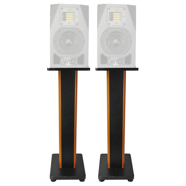 (2) Rockville 28  2-Tone Studio Monitor Speaker Stands For ADAM Audio A3X Online