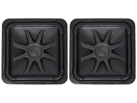 (2) Kicker L7S152 15  4000w Solobaric L7S Car Subwoofers Solo-Baric 44L7S15-2 Online Sale