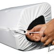 Rockville White 8 inch Slip Cover Scrim For Rockville RPG10BT PA DJ Speaker on Sale