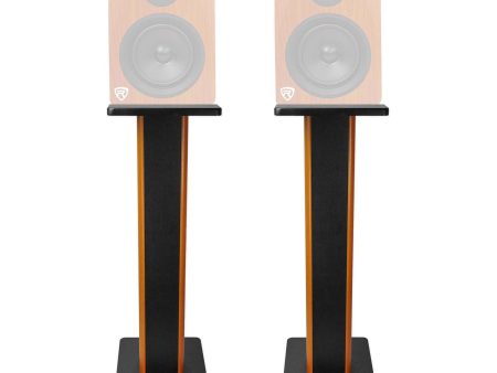 (2) Rockville 28  2-Tone Studio Monitor Speaker Stands For Rockville APM5C For Cheap