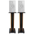 (2) Rockville 28  2-Tone Studio Monitor Speaker Stands For ATC SCM20ASL Pro mk2 Hot on Sale