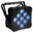 (8) Rockville BEST PAR 60 Rechargeable Wash Lights w Wireless DMX Controller For Sale