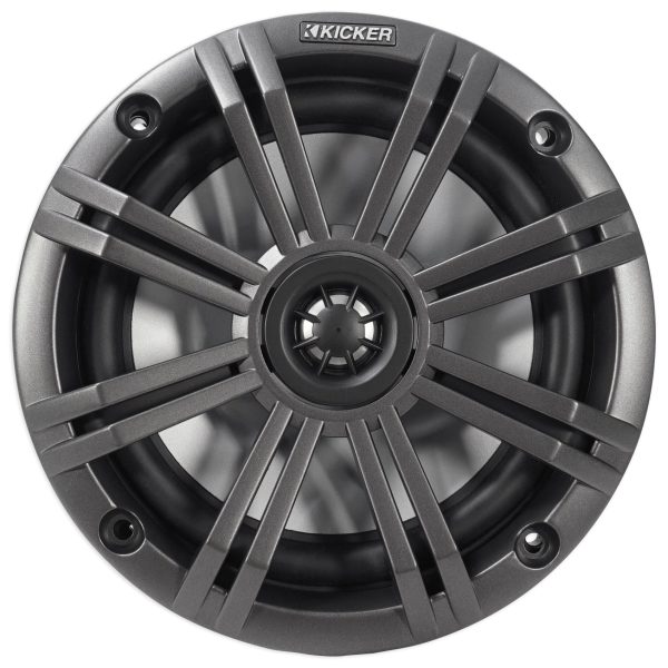 (4) KICKER 45KM654 6.5  390 Watt Black Marine Wakeboard Tower Boat Speakers For Cheap