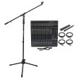 New Mackie 1642VLZ4 16 Channel Mixer Bundle+Rack Mount Kit+XLR Cables+Mic Stand Online Hot Sale