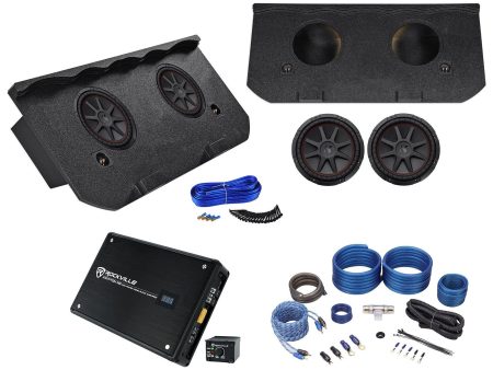 EXT 12  Kicker Subs+Amp+Box+Wires For 2002-2013 Chevy Avalanche, Cadillac Escalade Sale