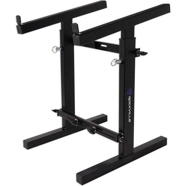 Rockville Portable Adjustable Stand For EPSILON PRO-MIX2 DJ Controller For Discount