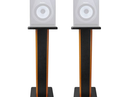 (2) Rockville 28  2-Tone Studio Monitor Speaker Stands For Samson Resolv SE6 Supply