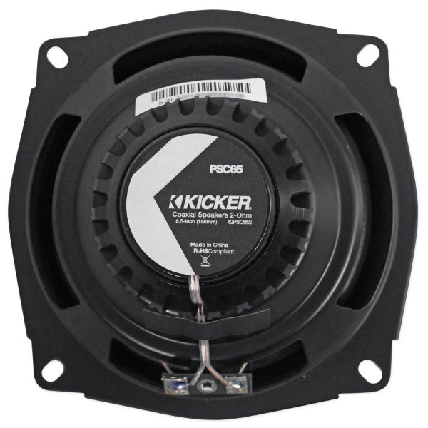 (2) Kicker 42PSC652 PSC65 6.5  240w Motorcycle ATV Marine Speakers+Marine Wire Online now