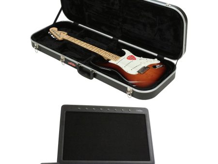 SKB 1SKB-6 Electric Hard-Shell Guitar Rectangular Case + PedalBoard + Hard Case For Discount