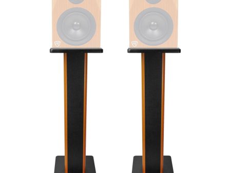 (2) Rockville 28  2-Tone Studio Monitor Speaker Stands For Rockville DPM5C For Sale