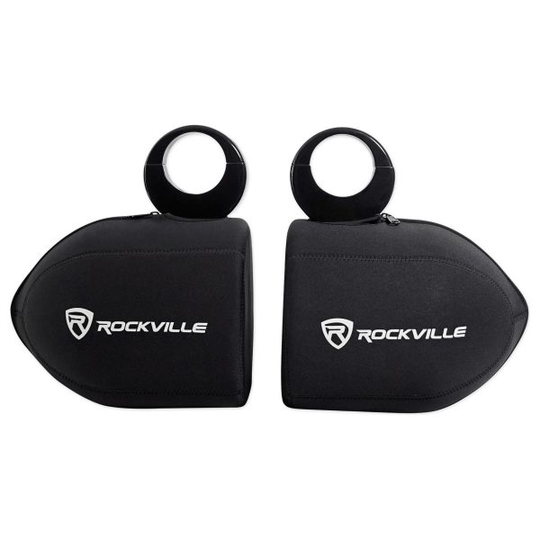 Marine Neoprene Covers For JL Audio PS650-VeX-SG-TMB-LDB 6.5  Wakeboard Speakers For Discount