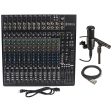 New Mackie 1642VLZ4 16-channel Mixer + AT2041SP Recording Mic Bundle + XLR Cable Sale