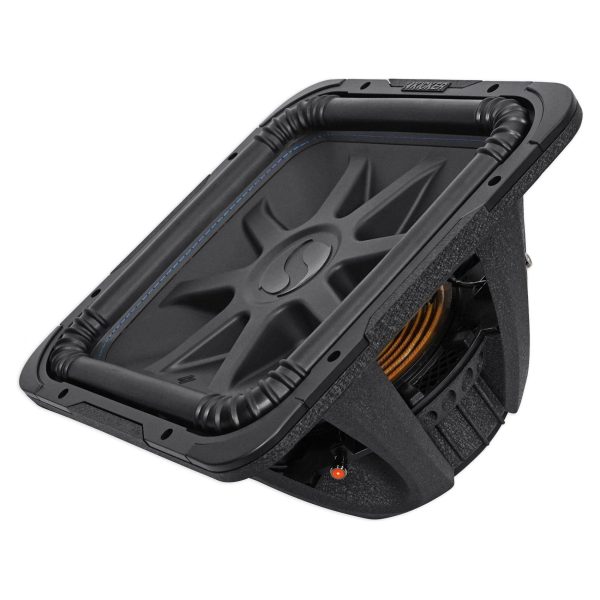 (2) Kicker L7S152 15  4000w L7S Square Car Subwoofers+Vented Sub Box Enclosure Cheap