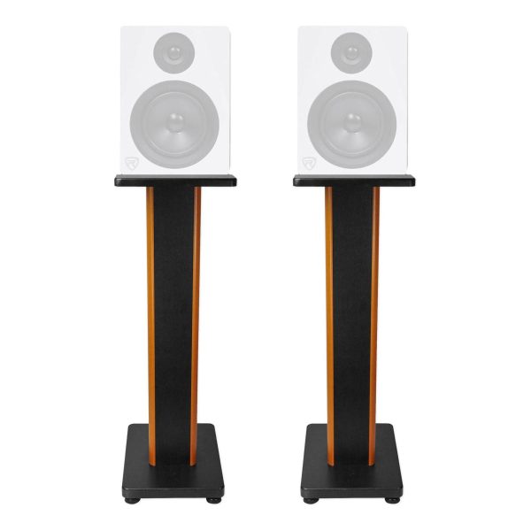 (2) Rockville 28  2-Tone Studio Monitor Speaker Stands For Rockville APM5W Online