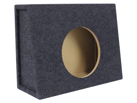 Rockville RSST10 10  Shallow Mount Car Truck 0.9 Cu. Ft. Subwoofer Encloure Box Hot on Sale