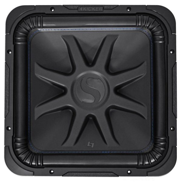 (2) Kicker L7S152 15  4000w L7S Square Car Subwoofers+Vented Sub Box Enclosure Cheap