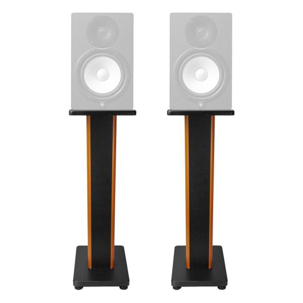 (2) Rockville 28  2-Tone Studio Monitor Speaker Stands For Yamaha HS7i Monitors Online