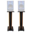 (2) Rockville 28  2-Tone Studio Monitor Speaker Stands For Presonus R80 Monitors For Discount