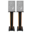 (2) Rockville 28  2-Tone Studio Monitor Speaker Stands For Dynaudio LYD 7 For Discount