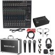 Mackie 1642VLZ4 16-channel Mixer+D I Box+In-Ear Monitors+(3) Mics+Headphones Online