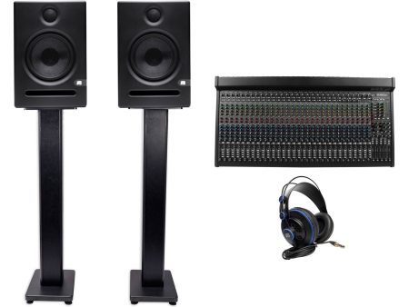 Mackie 3204VLZ4 32-ch. 4-Bus FX Mixer w USB 3204-VLZ4+Monitors+Headphones+Stands For Cheap