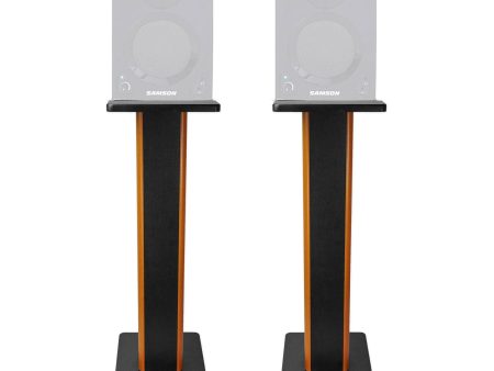 (2) Rockville 28  2-Tone Studio Monitor Speaker Stands For Samson MediaOne BT4 Discount