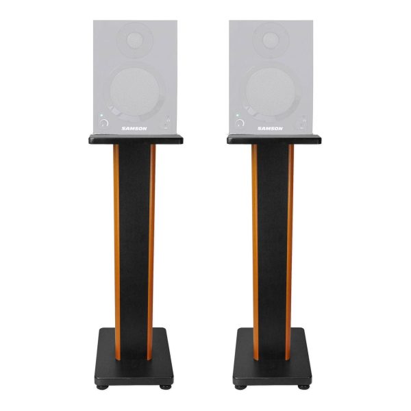 (2) Rockville 28  2-Tone Studio Monitor Speaker Stands For Samson MediaOne BT4 Discount