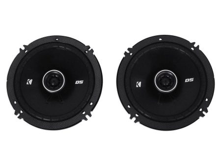 (2) Kicker 43DSC6504 DSC650 6.5  240w 2-Way Car Stereo Speakers DS650 + Rockmat Sale