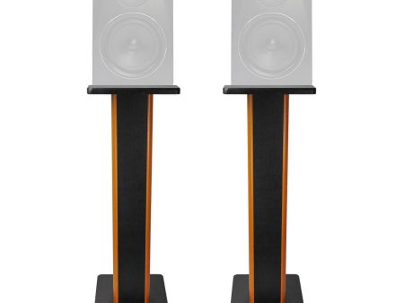 (2) Rockville 28  2-Tone Studio Monitor Speaker Stands For Rockville APM6B For Sale