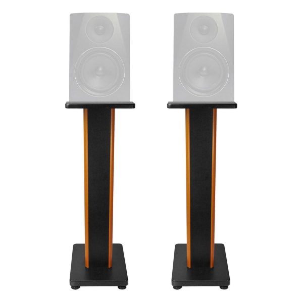 (2) Rockville 28  2-Tone Studio Monitor Speaker Stands For Rockville APM6B For Sale