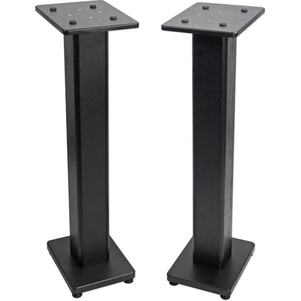 (2) Rockville 28  Studio Monitor Speaker Stands For Focal ALPHA 80 Monitors Hot on Sale