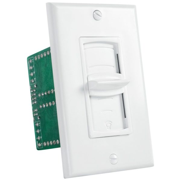 Rockville VOL855 8 Ohm 50 x 2 Watt Wall Stereo Volume Controller 12 Step Slider on Sale