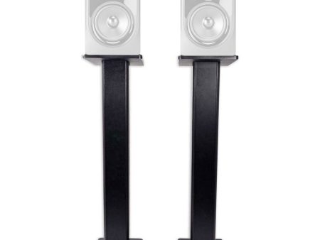 (2) Rockville 28  Studio Monitor Speaker Stands For JBL 305P MKII Monitors Cheap