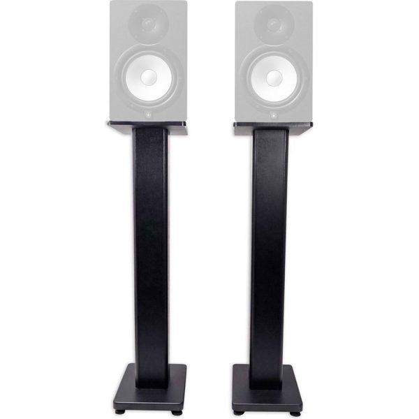 (2) Rockville 28  Studio Monitor Speaker Stands For Yamaha HS8 Monitors Online Sale