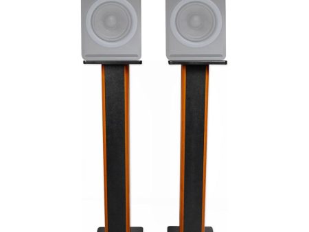 (2) 36  Bookshelf Speaker Stands For Audioengine P4 Bookshelf Speakers For Discount