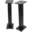 (2) Rockville 36” Studio Monitor Speaker Stands For JBL 705P Monitors Supply