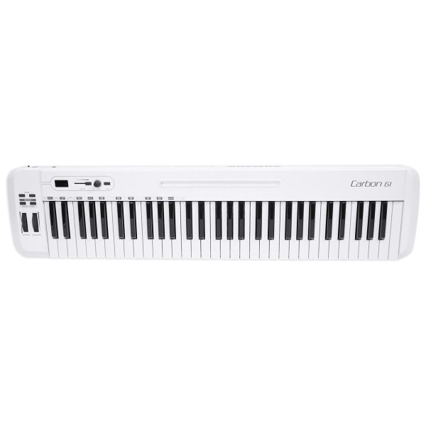 Samson Carbon 61 Key USB MIDI DJ Keyboard Controller+Dual Shelf Studio Stand For Cheap