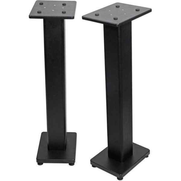 (2) Rockville 28  Studio Monitor Speaker Stands For Mackie XR824 Monitors Fashion