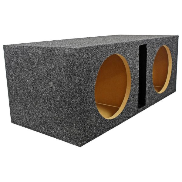 Rockville Vented Subwoofer Box Enclosure For (2) 44CWCD104 Kicker 10  Subwoofers Online Hot Sale