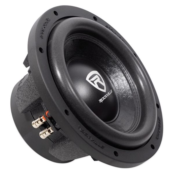 Rockville W10K6D2 V2 10  2000w Peak Car Audio Subwoofer Dual 2-Ohm Sub 500w RMS CEA Rated Supply