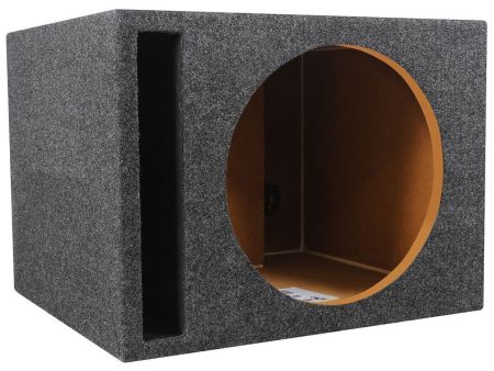 Rockville Vented Sub Box Enclosure For Rockford Fosgate R2D2-12 12  Subwoofer Discount