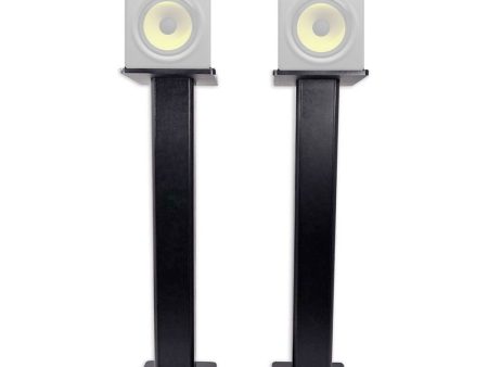 (2) Rockville 36” Studio Monitor Speaker Stands For Behringer Truth B2030A Cheap