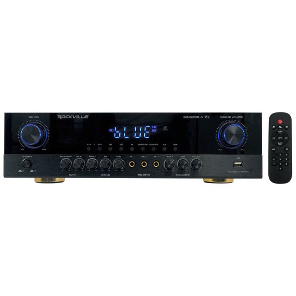 Rockville SingMix Bluetooth Karaoke Amplifier Mixer For IDOLpro IPS-630 Speakers For Discount