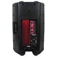 Pair Rockville RPG15 15  2000w Powered PA DJ Speakers + 2 Stands + 2 Cables+Bag on Sale