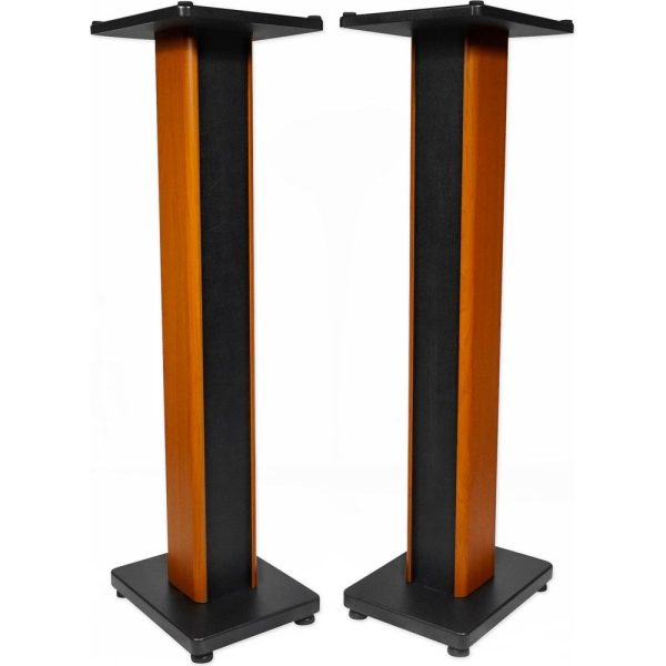 (2) 36  Bookshelf Speaker Stands For Swan M100MKII Bookshelf Speakers Discount