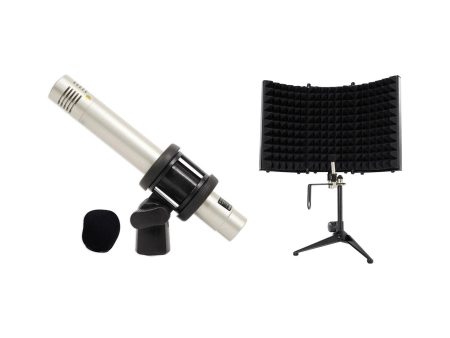 Samson C02 Pair Pencil Condenser Studio Recording Microphones Mics+Iso Shield For Cheap