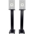 (2) Rockville 28  Studio Monitor Speaker Stands For Focal ALPHA 80 Monitors Hot on Sale