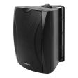 Rockville WET-5B 70V 5.25  IPX55 Commercial Indoor Outdoor Wall Speaker - Black Hot on Sale