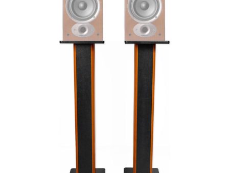 (2) 36  Bookshelf Speaker Stands For Polk Audio RTI A1 Bookshelf Speakers on Sale