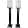 (2) Rockville 28  Studio Monitor Speaker Stands For Focal SOLO6 BE Monitors Supply